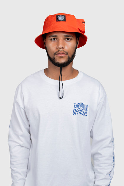 Bio-Tracker Cargo Bucket Hat (Orange) – The Official Brand