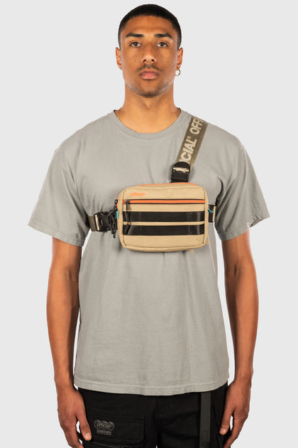 Essential Tri Strap Chest Bag Desert Coral The Official Brand