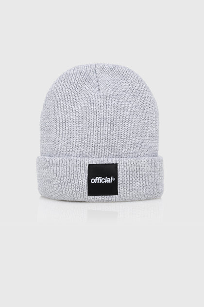 Everyday Box Logo Beanie (Burgundy) by The Official Brand