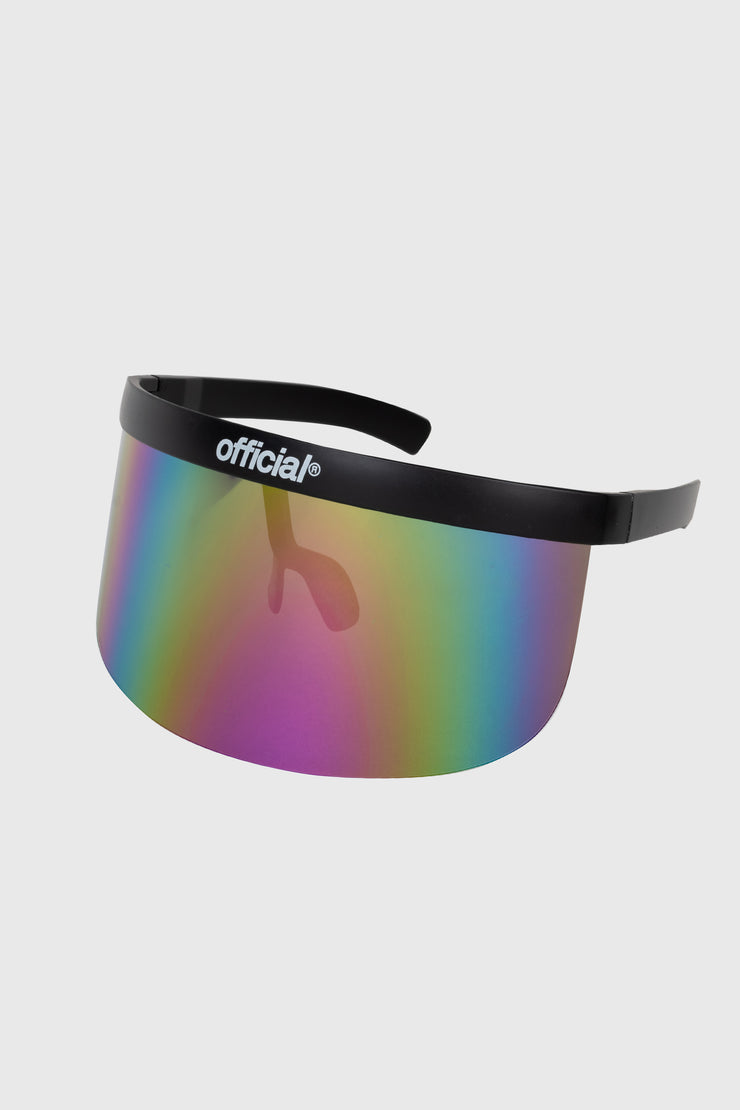 Rainbow Mirror Face Visor / Eye Shield