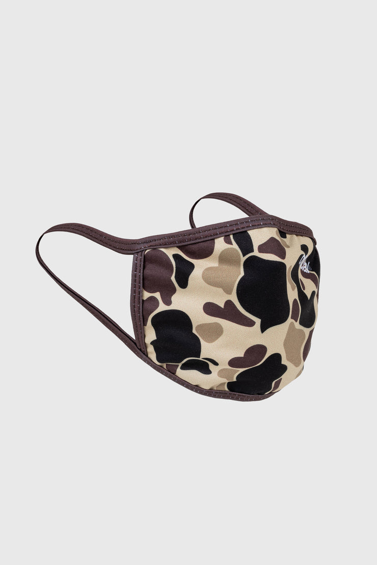 Duck Camo Face Mask (Brown)