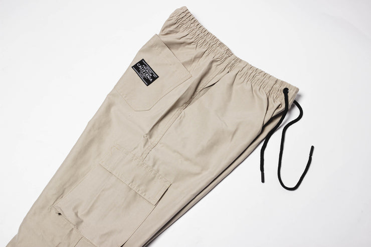 Work Gear Twill Cargo Pant (Off White)