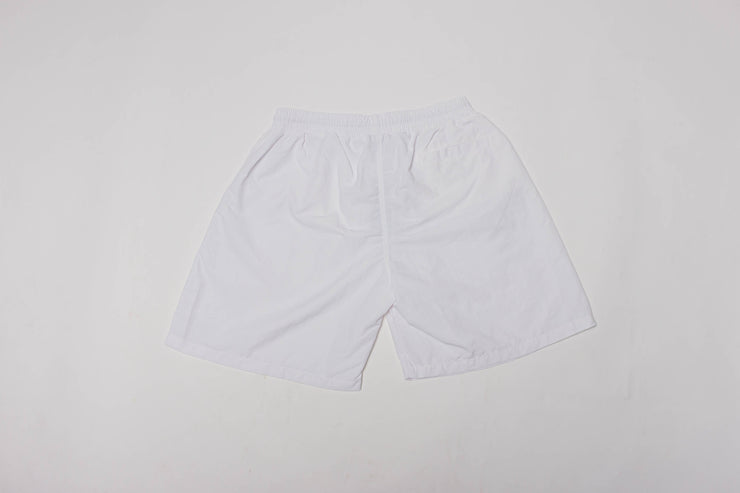 Classic Mesh-Lined Nylon Short (White)