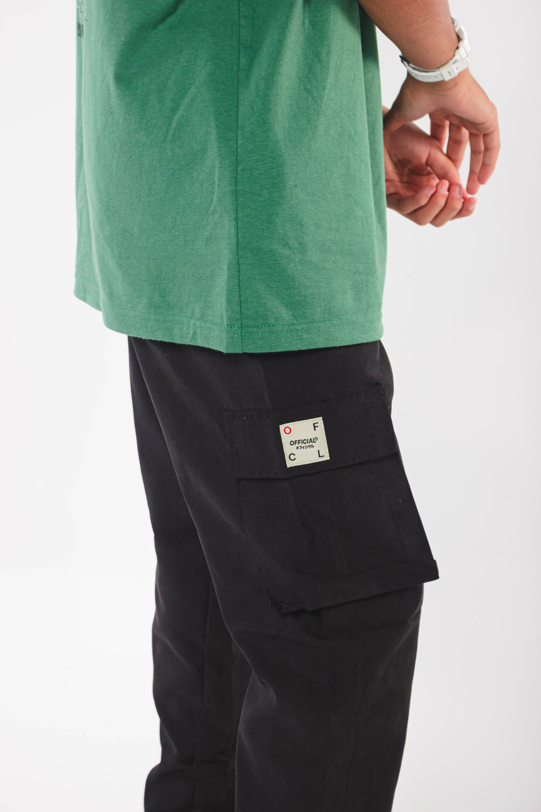 Work Gear Twill Cargo Pant (Black) – The Official Brand