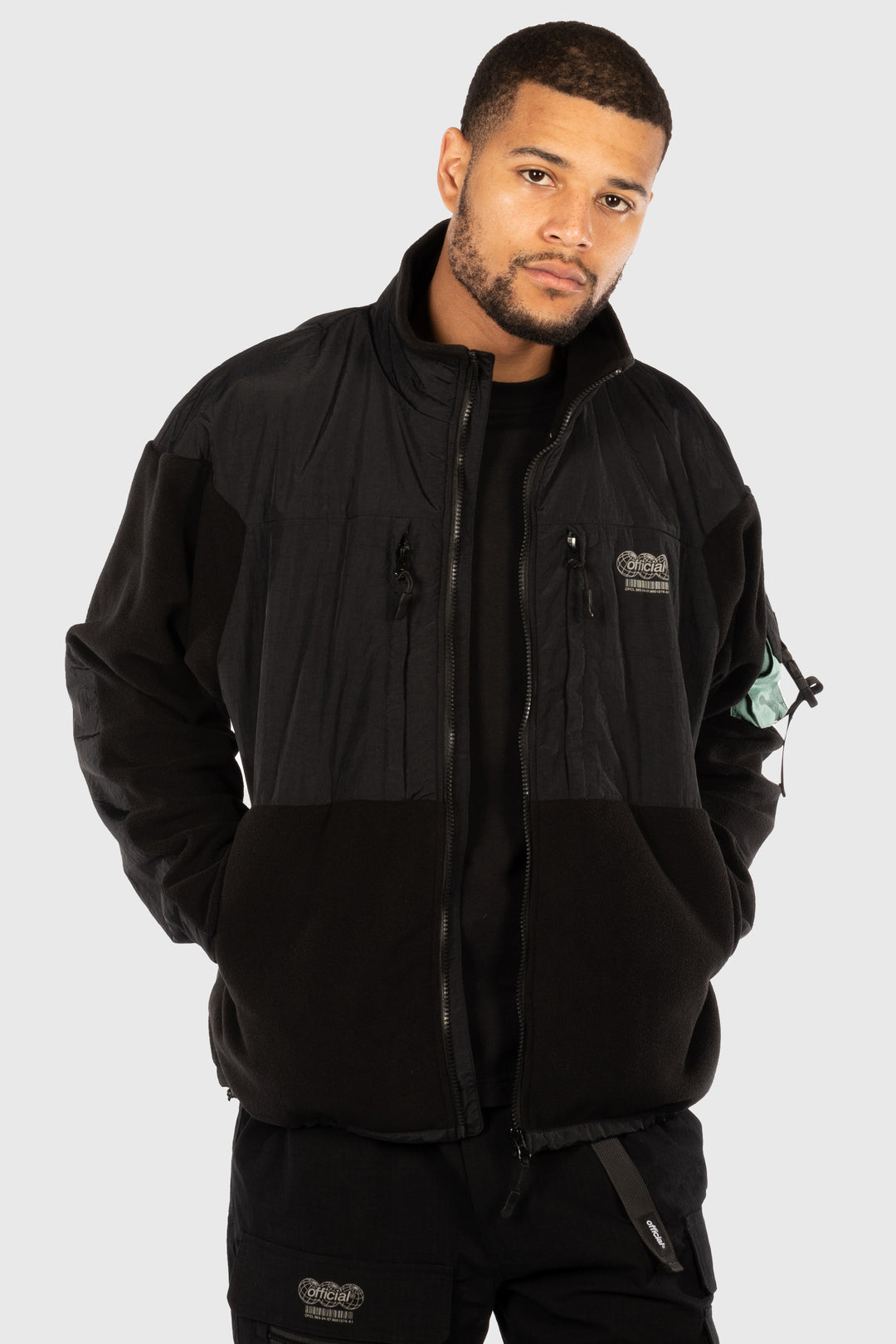 Ascent Tech Fleece Jacket (Black) – The Official Brand