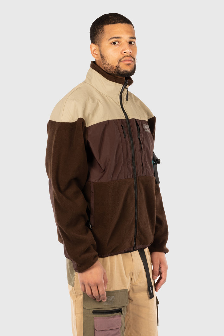 Ascent Tech Fleece Jacket (Brown) – The Official Brand