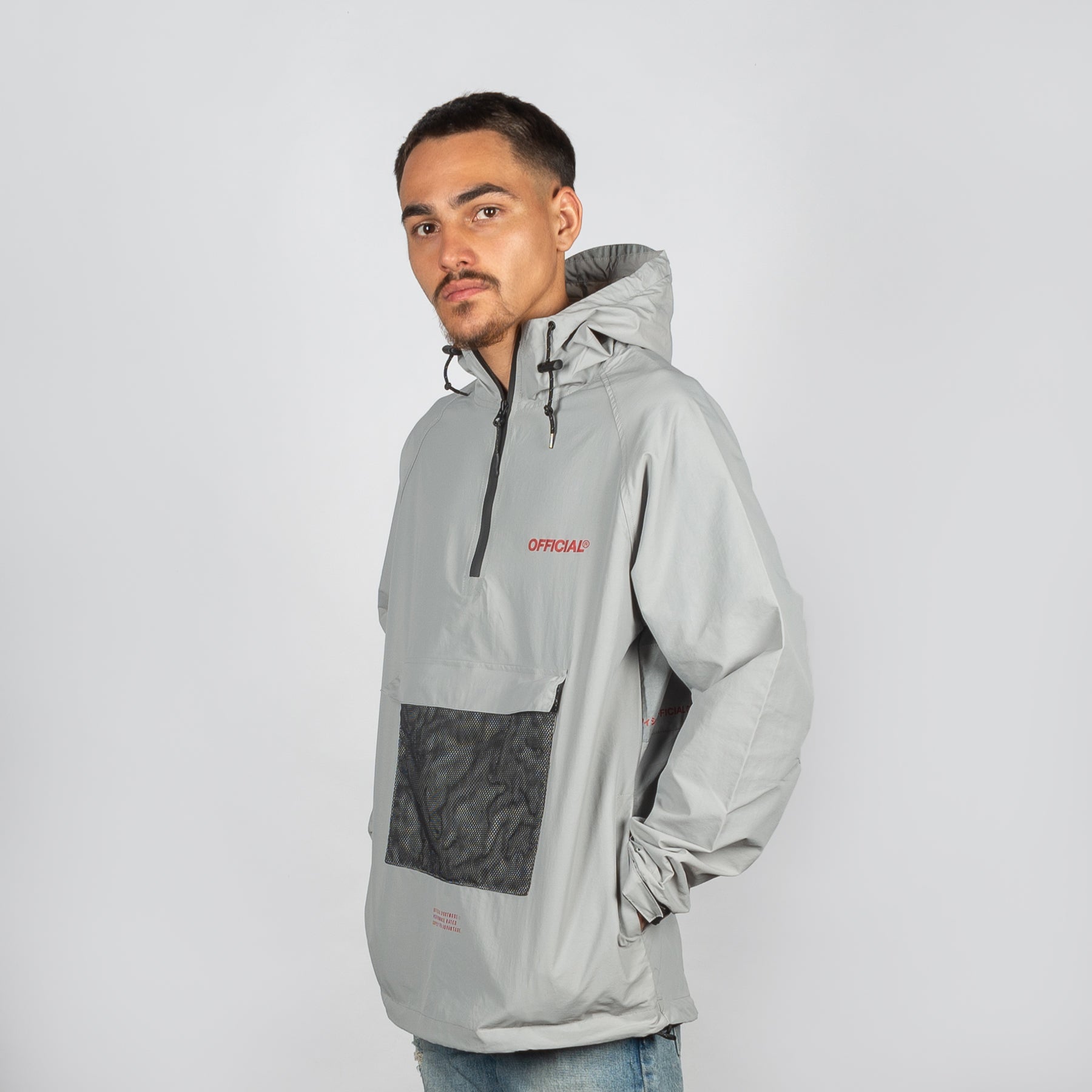 Aero Anorak Jacket Gray – The Official Brand