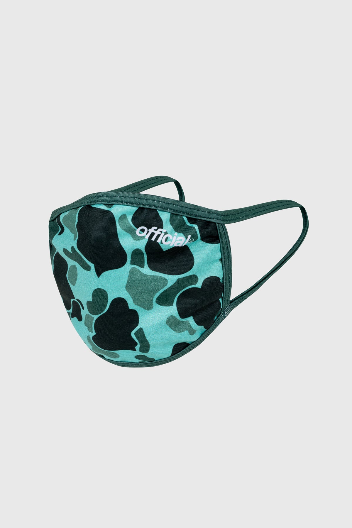 Duck Camo Face Mask (Green) by The Official Brand Green / L/XL