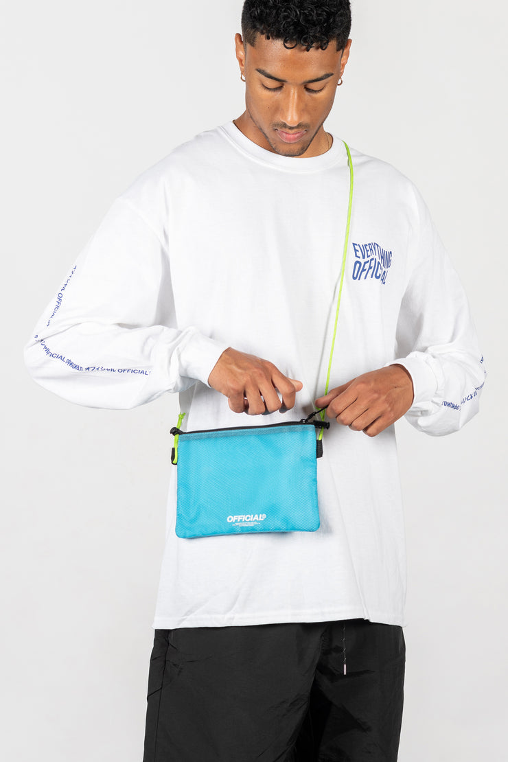 Vapour Mini Satchel Shoulder Bag (Blue)
