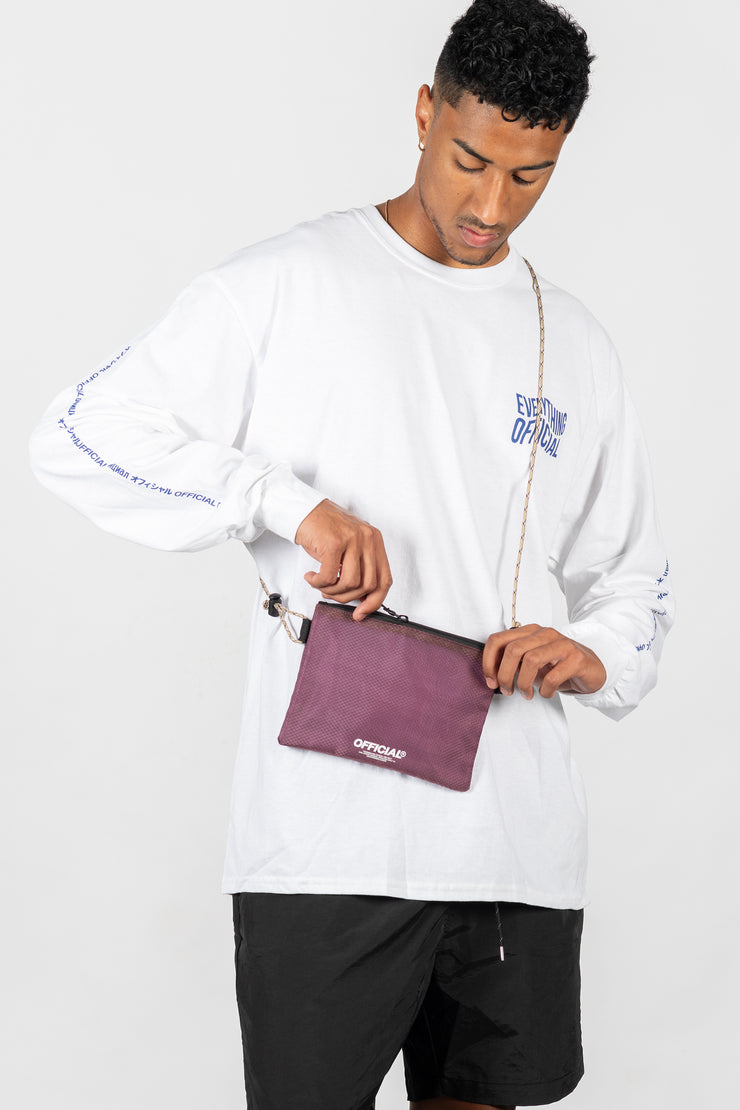 Vapour Mini Satchel Shoulder Bag (Maroon)