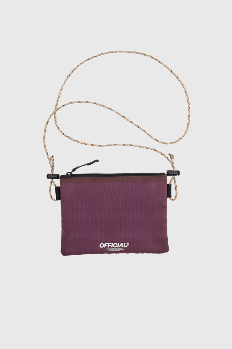 Vapour Mini Satchel Shoulder Bag (Maroon)