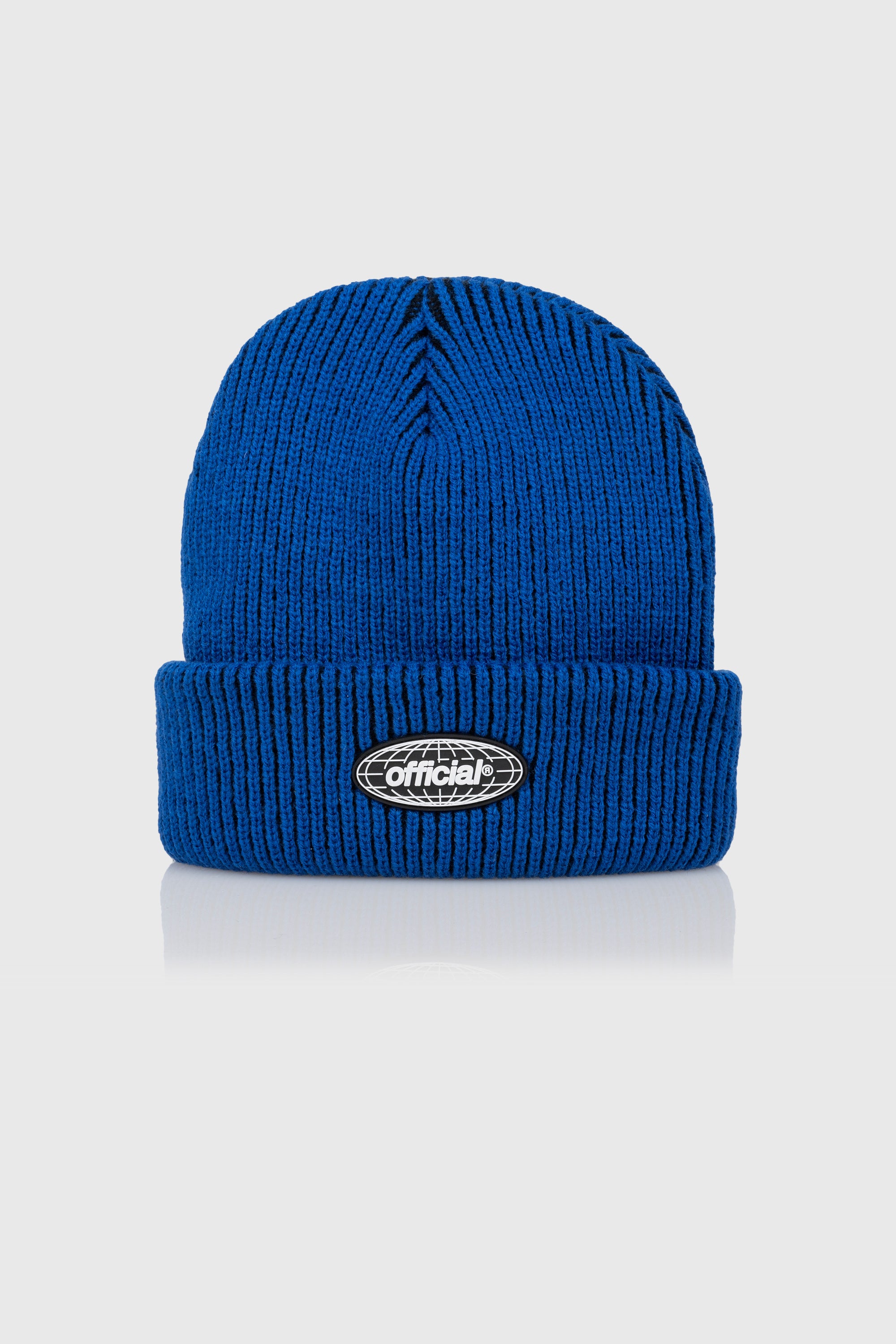 [TEKET] / ☆ 24FW Together Beanie / Blue OFFICIAL-ACID-WRLD-2-TONE-BLUE