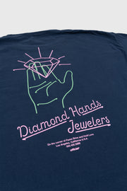 Diamond Hands Jewelers T-Shirt (Navy)