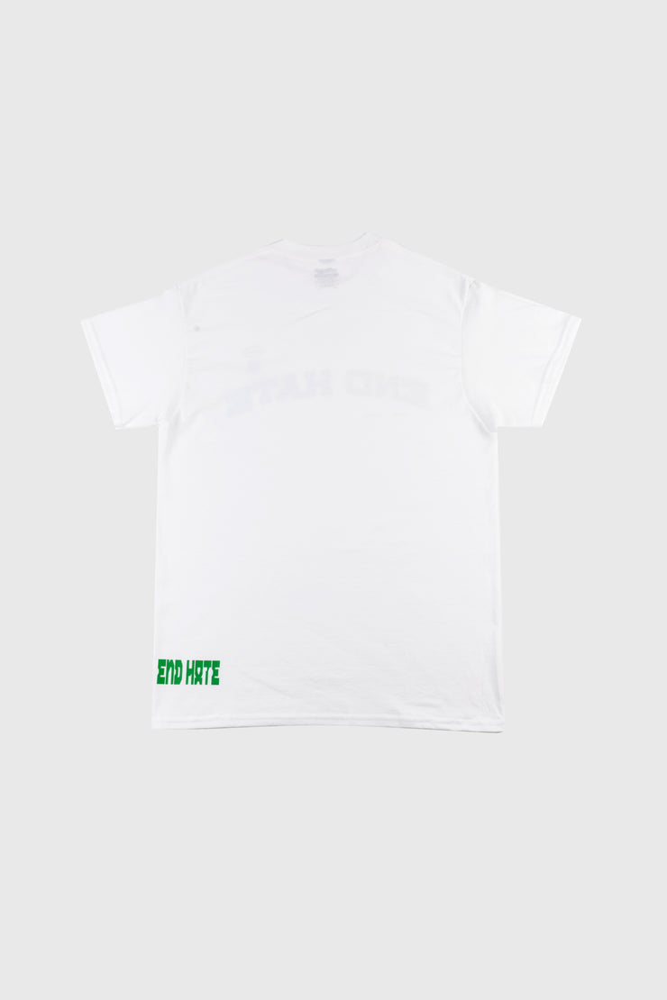 End Hate - Athletic Arc T-Shirt (White)