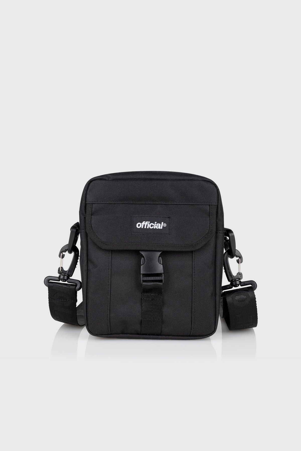 Official black outlet shoulder bag