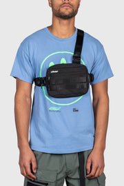 Essential Tri-Strap Chest Bag (Black)