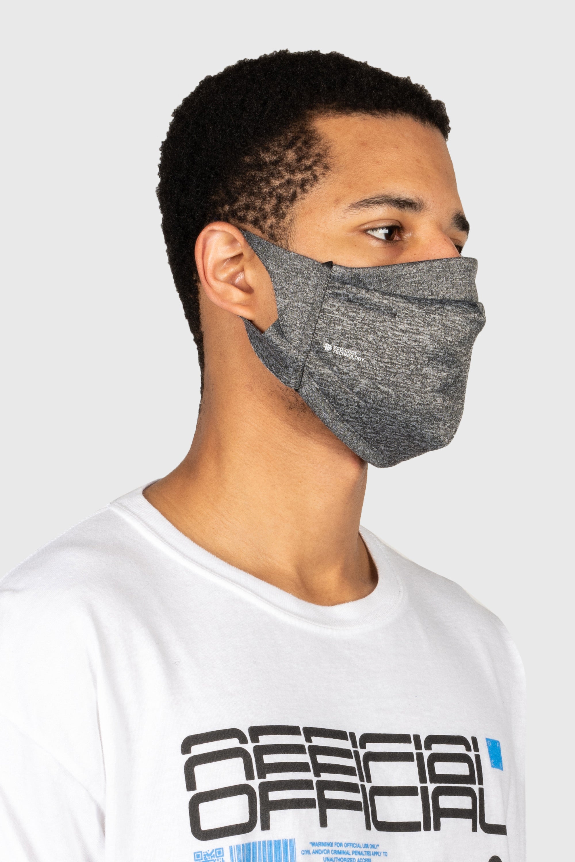 Performance Face Mask (Heather Grey) - The Brand