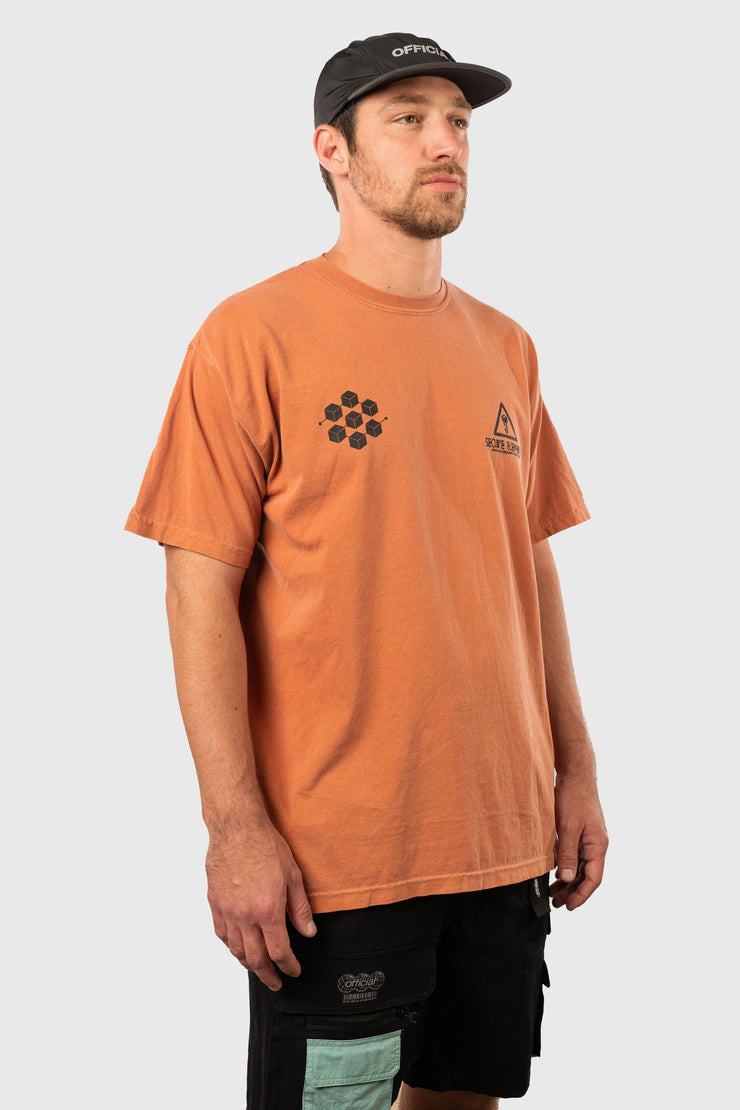 Secure Elements T-Shirt (Distressed Orange)