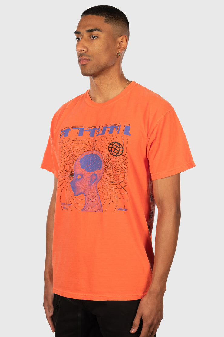 Spirit Into Matter T-Shirt (Bright Coral)