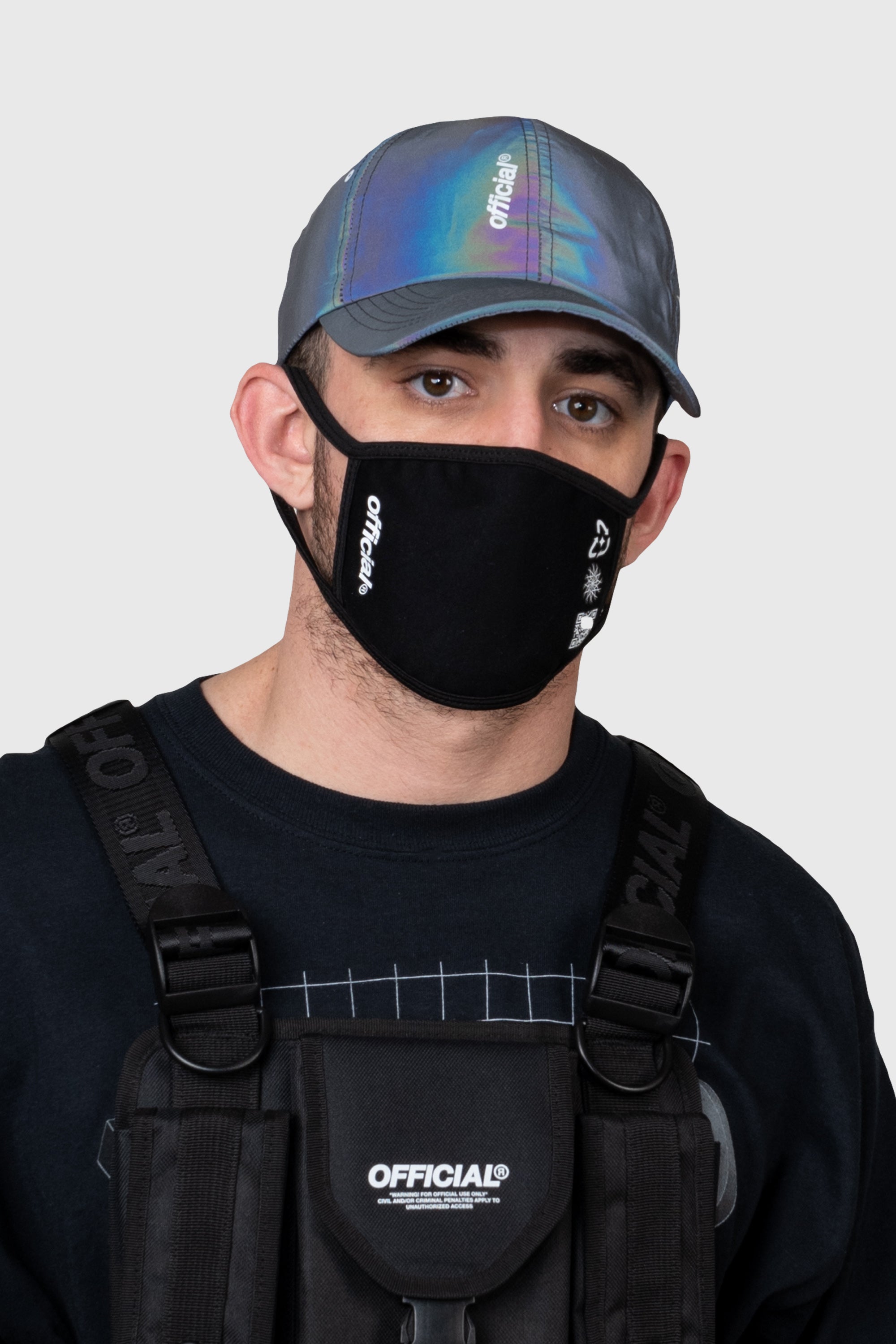 Official Tech Face (Black) - The Official Brand