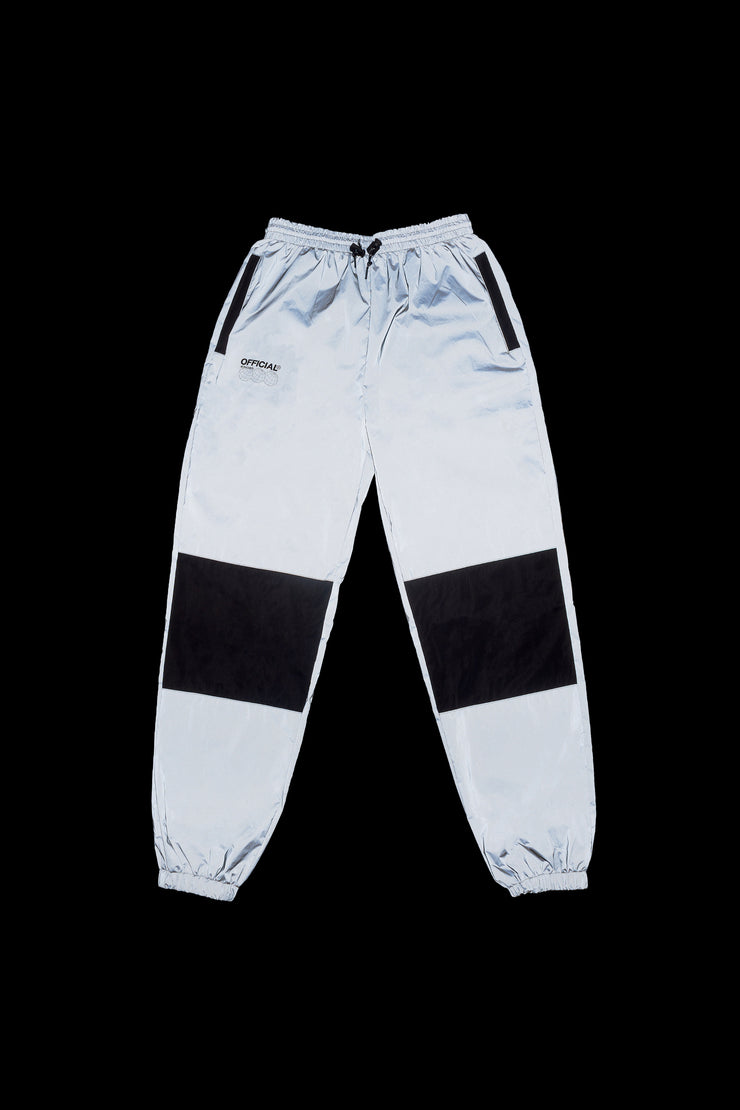 Official 3M Silver Reflective Track Pants Medium / Silver