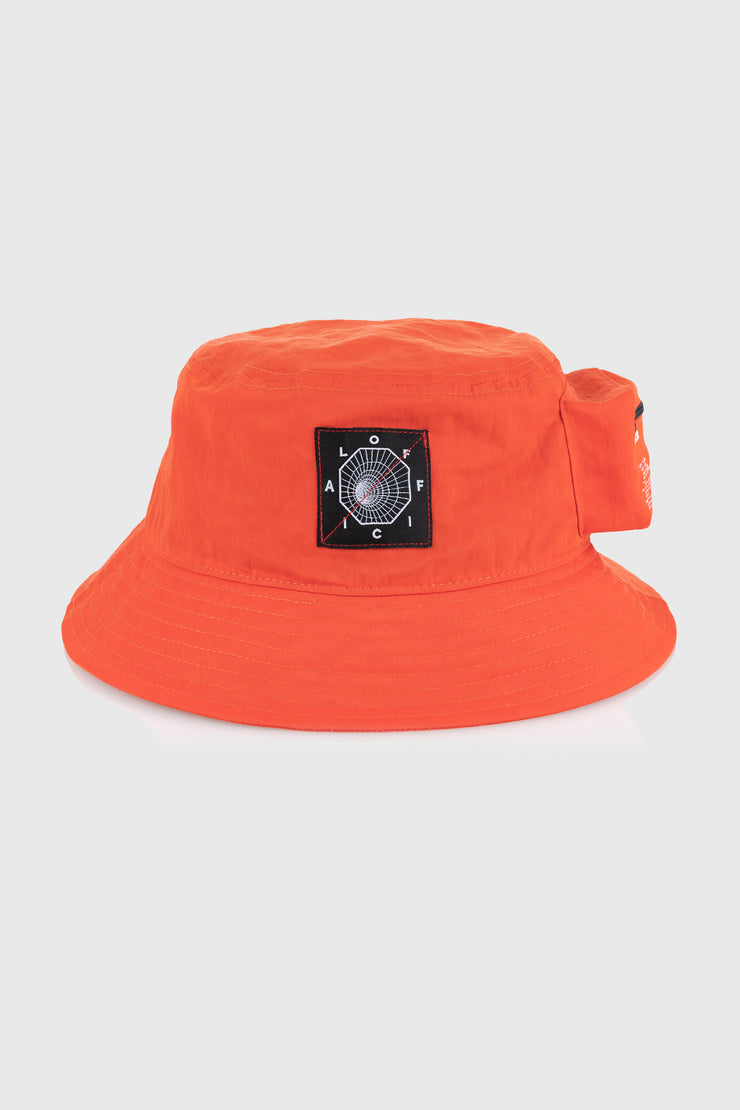 Bio-Tracker Cargo Bucket Hat (Orange)
