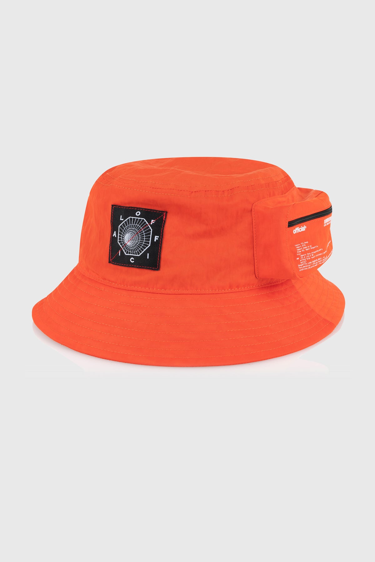 Bio-Tracker Cargo Bucket Hat (Orange) Official Brand The –