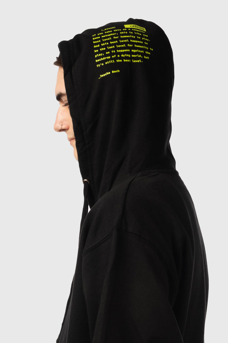 History of the Future Hooded Sweatshirt (Black)